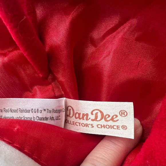 Rudolph The Red Nosed Reindeer  Dan‎ Dee Collection Christmas Stocking - Picture 8 of 8
